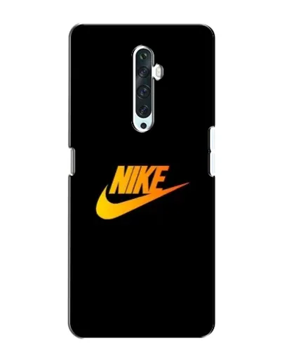 Чехол для OPPO Reno 2Z с картинкой «Золотой логотип Nike»
