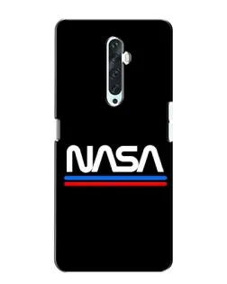 Чехол для OPPO Reno 2Z с картинкой «NASA — классика Red Blue» Чехол для OPPO Reno 2Z с картинкой «NASA — классика Red Blue»