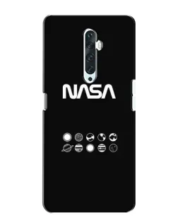 Чехол для OPPO Reno 2Z с картинкой «NASA — технический принт» Чехол для OPPO Reno 2Z с картинкой «NASA — технический принт»