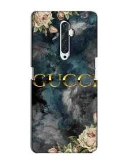 Чехол для OPPO Reno 2Z с картинкой «Абстрактные цветы Gucci» Чехол для OPPO Reno 2Z с картинкой «Абстрактные цветы Gucci»