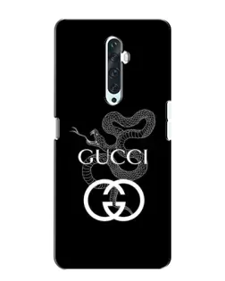 Чехол для OPPO Reno 2Z с картинкой «Gucci — серебряная змея» Чехол для OPPO Reno 2Z с картинкой «Gucci — серебряная змея»