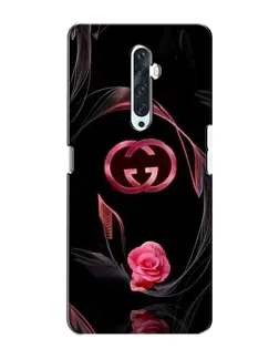 Чехол для OPPO Reno 2Z с картинкой «Gucci — неоновая роза» Чехол для OPPO Reno 2Z с картинкой «Gucci — неоновая роза»