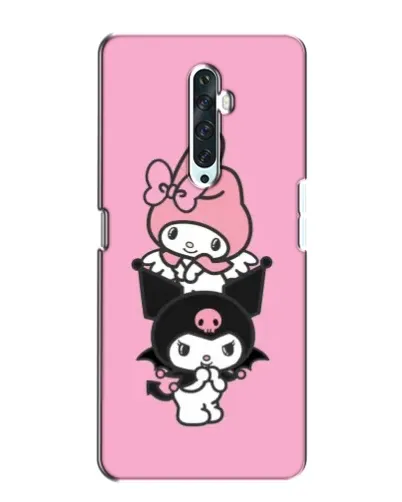 Чехол для OPPO Reno 2Z с картинкой «My Melody и Kuromi» Чехол для OPPO Reno 2Z с картинкой «My Melody и Kuromi»
