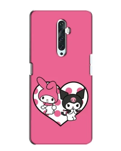 Чехол для OPPO Reno 2Z с картинкой «Kuromi и My Melody» Чехол для OPPO Reno 2Z с картинкой «Kuromi и My Melody»