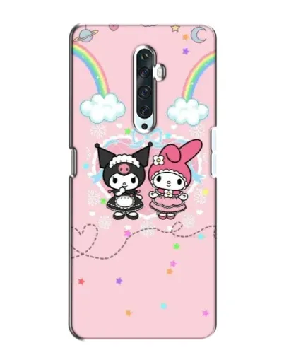Чехол для OPPO Reno 2Z с картинкой «My Melody и Kuromi» Чехол для OPPO Reno 2Z с картинкой «My Melody и Kuromi»