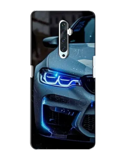 Чехол для OPPO Reno 2Z с картинкой «Взгляд BMW с синими фарами» Чехол для OPPO Reno 2Z с картинкой «Взгляд BMW с синими фарами»
