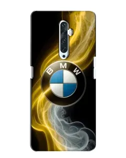 Чохол для OPPO Reno 2Z з картинкою «Золотистий дим BMW»