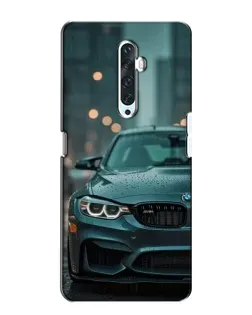 Чохол для OPPO Reno 2Z з картинкою «BMW у вогнях міста»