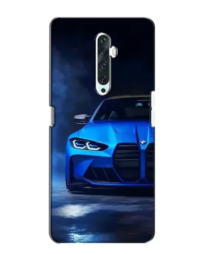 Чехол для OPPO Reno 2Z с картинкой «Голубая BMW M4» Чехол для OPPO Reno 2Z с картинкой «Голубая BMW M4»