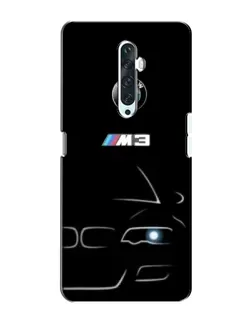 Чохол для OPPO Reno 2Z з картинкою «Мінімалістичний принт BMW M3»