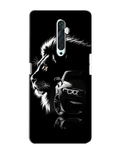 Чехол для OPPO Reno 2Z с картинкой «BMW и лев» Чехол для OPPO Reno 2Z с картинкой «BMW и лев»