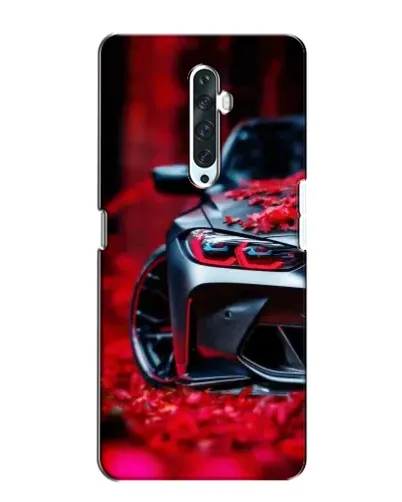 Чехол для OPPO Reno 2Z с картинкой «Спортивная BMW и цветы» Чехол для OPPO Reno 2Z с картинкой «Спортивная BMW и цветы»