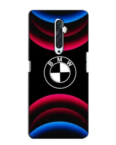 Чехол для OPPO Reno 2Z с картинкой «Логотип BMW и неоновые дуги» Чехол для OPPO Reno 2Z с картинкой «Логотип BMW и неоновые дуги»
