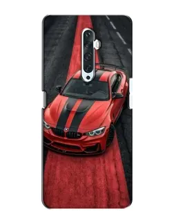 Чохол для OPPO Reno 2Z з картинкою «BMW на червоній доріжці»
