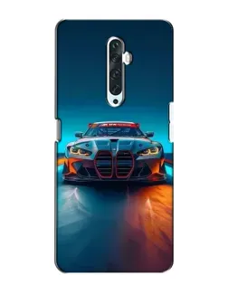 Чохол для OPPO Reno 2Z з картинкою «BMW — вогні неону»