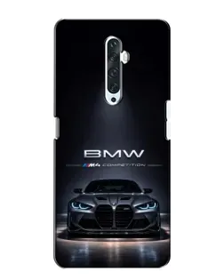 Чохол для OPPO Reno 2Z з картинкою «BMW крізь нічне місто»