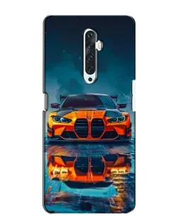 Чохол для OPPO Reno 2Z з картинкою «BMW — золота емблема»