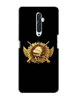 Чохол для OPPO Reno 2Z з картинкою «PUBG — помаранчевий градієнт»