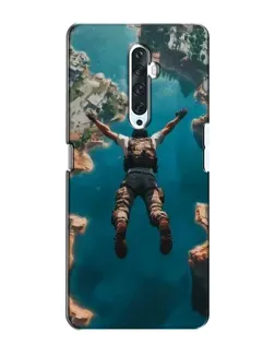Чехол для OPPO Reno 2Z с картинкой «PUBG — свободное падение»