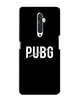 Чехол для OPPO Reno 2Z с картинкой «PUBG — белый логотип»