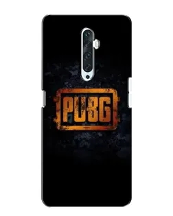 Чехол для OPPO Reno 2Z с картинкой «PUBG — золотой логотип»