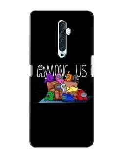 Чохол для OPPO Reno 2Z з картинкою «Логотип Among Us»