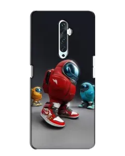 Чохол для OPPO Reno 2Z з картинкою «Among Us — 3D стиль»