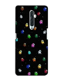 Чохол для OPPO Reno 2Z з картинкою «Екіпаж Among Us»