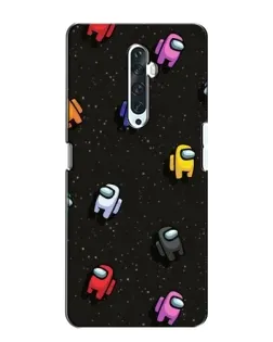 Чохол для OPPO Reno 2Z з картинкою «Космічний патерн Among Us»