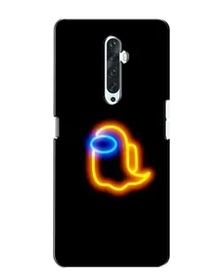 Чохол для OPPO Reno 2Z з картинкою «Among Us неонове сяйво»