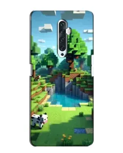 Чохол для OPPO Reno 2Z з картинкою «Minecraft літній день»