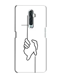 Чохол для OPPO Reno 2Z з картинкою «Рука тримає»