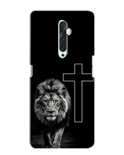 Чохол для OPPO Reno 2Z з картинкою «Лев та Хрест»