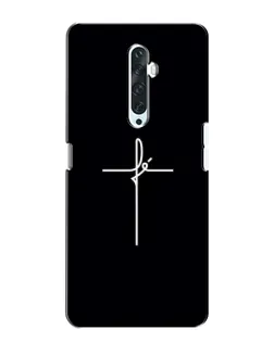 Чехол для OPPO Reno 2Z с картинкой «Тонкий крест»