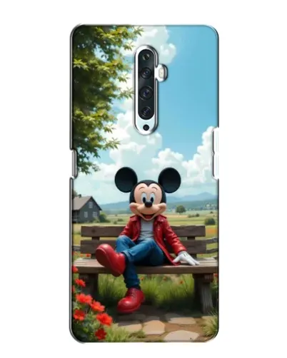 Чехол для OPPO Reno 2Z с картинкой «Микки на скамейке» Чехол для OPPO Reno 2Z с картинкой «Микки на скамейке»