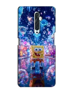 Чехол для OPPO Reno 2Z с картинкой «Неоновый океан»