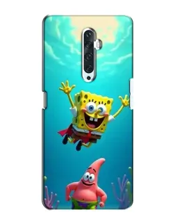 Чехол для OPPO Reno 2Z с картинкой «Спанч Боб под водой» Чехол для OPPO Reno 2Z с картинкой «Спанч Боб под водой»