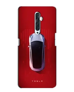 Чохол для OPPO Reno 2Z з картинкою «Tesla Top View» Чохол для OPPO Reno 2Z з картинкою «Tesla Top View»