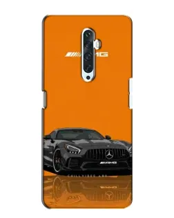 Чехол для OPPO Reno 2Z с картинкой «Оранжевый Mercedes AMG»