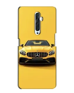 Чехол для OPPO Reno 2Z с картинкой «Желтый Mercedes GT»