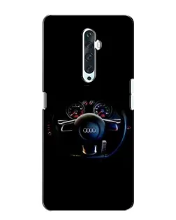 Чохол для OPPO Reno 2Z з картинкою «Салон Audi — кермо»