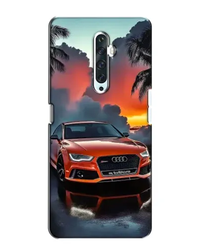 Чехол для OPPO Reno 2Z с картинкой «Audi — закат» Чехол для OPPO Reno 2Z с картинкой «Audi — закат»