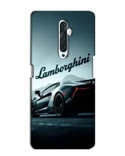 Чехол для OPPO Reno 2Z с картинкой «Классическая надпись Lamborghini»