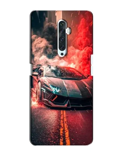 Чехол для OPPO Reno 2Z с картинкой «Lamborghini красный дым» Чехол для OPPO Reno 2Z с картинкой «Lamborghini красный дым»