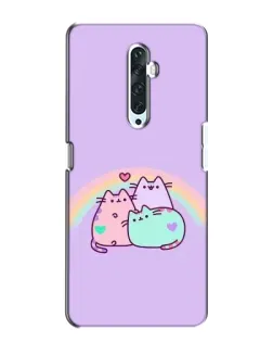 Чохол для OPPO Reno 2Z з картинкою «Веселкові Пушини» Чохол для OPPO Reno 2Z з картинкою «Веселкові Пушини»