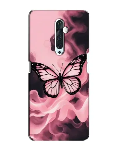 Чехол для OPPO Reno 2Z с картинкой «Бабочка в дыму» Чехол для OPPO Reno 2Z с картинкой «Бабочка в дыму»