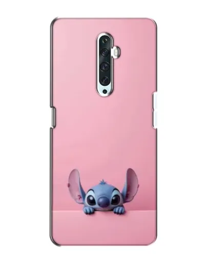 Чехол для OPPO Reno 2Z с картинкой «Stitch выглядывает»
