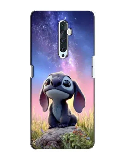 Чехол для OPPO Reno 2Z с картинкой «Стич на рассвете»
