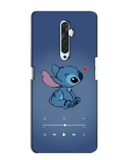 Чехол для OPPO Reno 2Z с картинкой «Музыкальный Stitch»
