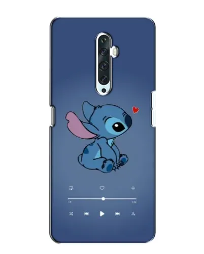 Чехол для OPPO Reno 2Z с картинкой «Музыкальный Stitch»
